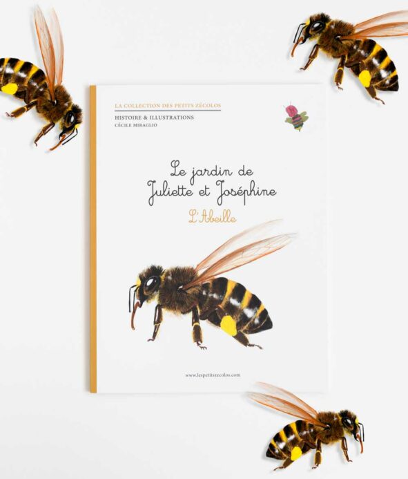 Livre L'Abeille documentaire jeunesse sur les abeilles